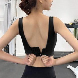 FT014 Fitness Yoga Sport Top with Pad - Hearts &amp; Kisses Fashion Boutique - Online Fashion Malaysia - Dress, Tops, Pants, Rompers, Sportswear &amp; more. We Ship To Malaysia &amp; Singapore