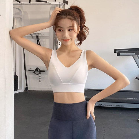 FT014 Fitness Yoga Sport Top with Pad - Hearts & Kisses Fashion Boutique - Online Fashion Malaysia - Dress, Tops, Pants, Rompers, Sportswear & more. We Ship To Malaysia & Singapore