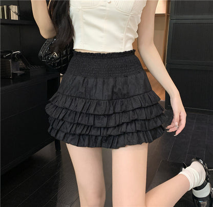 Jeanva Lace Layered Cake Short/Skirt