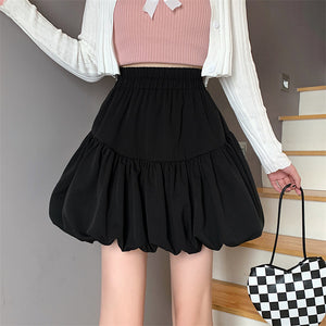 Elisey High Waist Skirt/Skort (Black)
