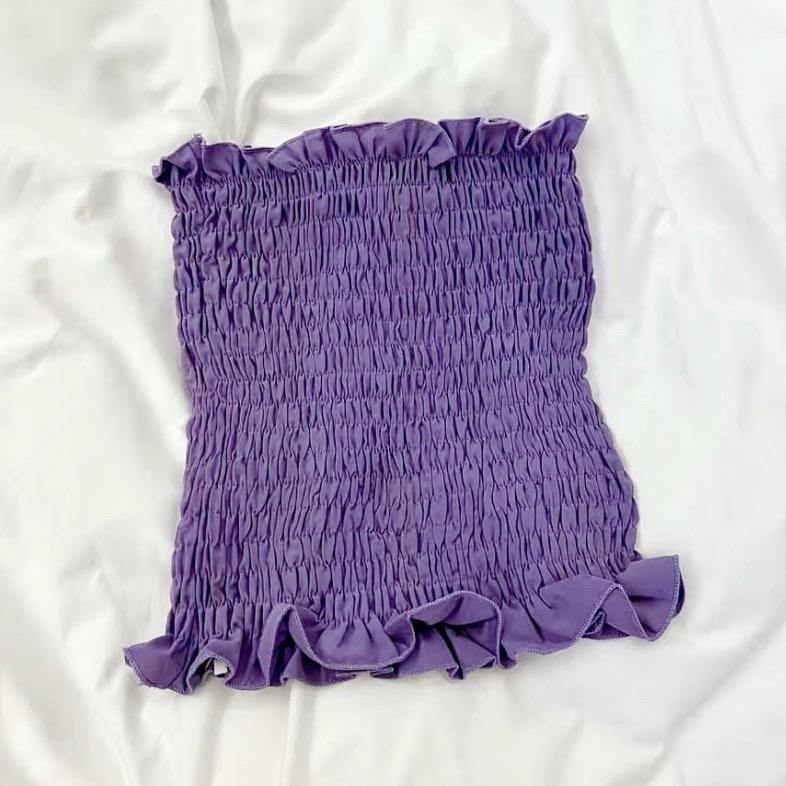 PF052 Slim Fit Mini Skirt (Purple, Neon) - Hearts &amp; Kisses