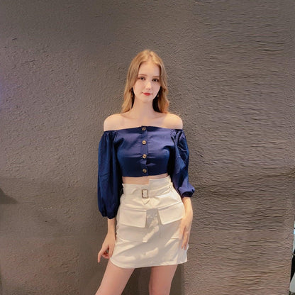 PN032 Two Wear Off Shoulder Top-Hearts &amp; Kisses Online Fashion Boutique