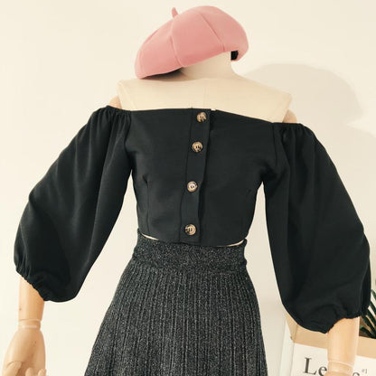 PN032 Two Wear Off Shoulder Top-Hearts &amp; Kisses Online Fashion Boutique