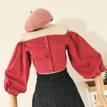 PN032 Two Wear Off Shoulder Top-Hearts &amp; Kisses Online Fashion Boutique