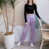 PS040 High Middle Waist Purple Maxi Pants (S, M, L, XL) - Hearts & Kisses