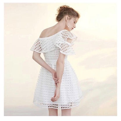 S002 Premium Off Shoulder Dress (Black)-Hearts &amp; Kisses Online Fashion Boutique