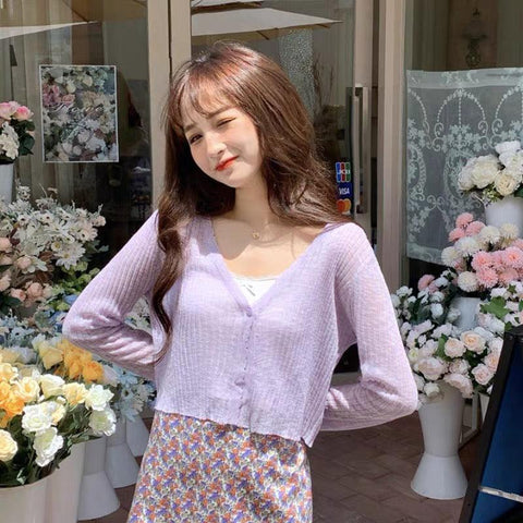 Summer Thin One Button Cardigan/Outerwear - Hearts & Kisses Fashion Boutique - HNK Online Fashion Malaysia - Buy Dress Online. Shop Dress, Tops, Pants, Rompers, Sportswear & more. We Ship To Malaysia & Singapore.